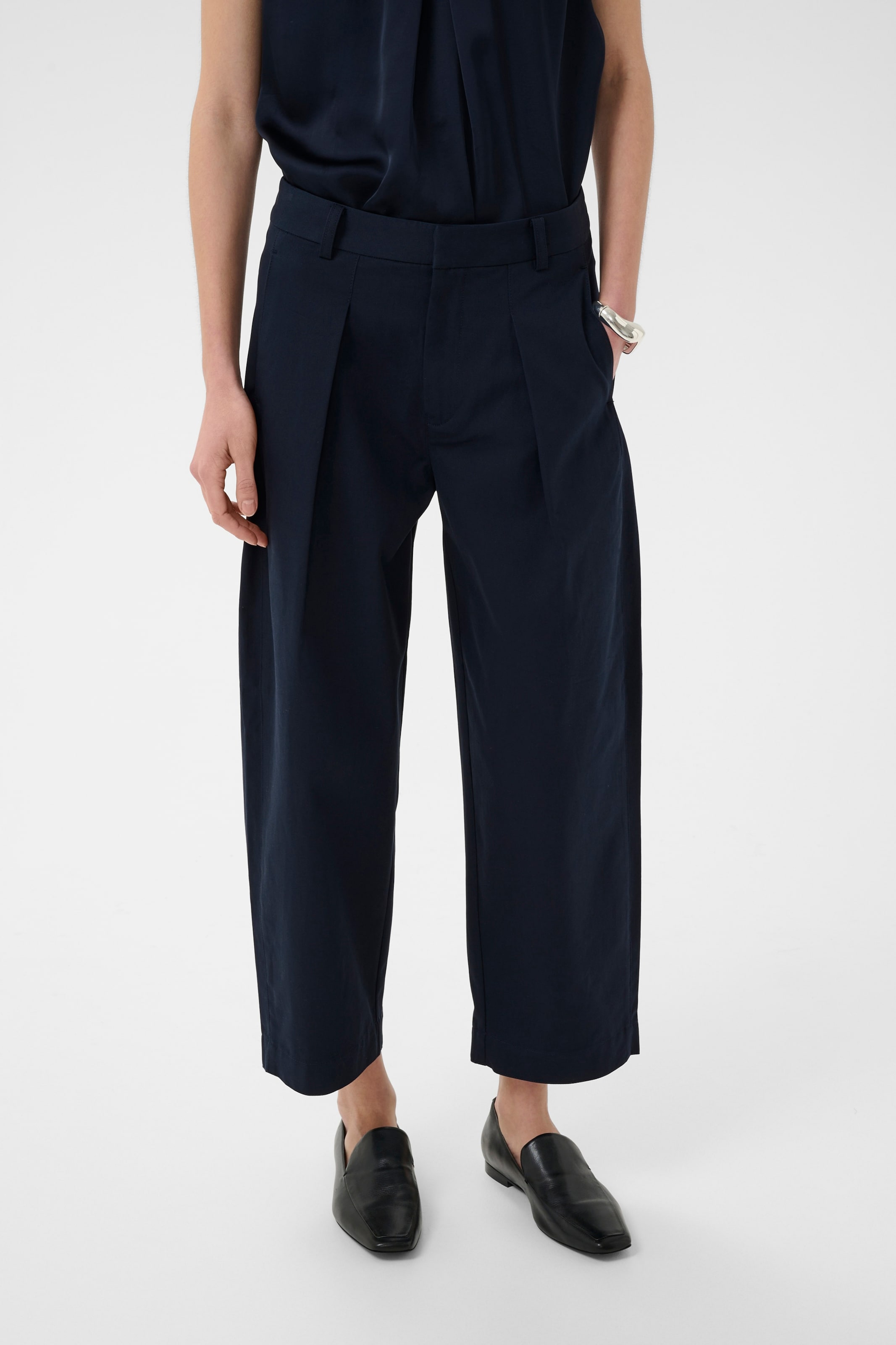 Loosefit Pantalon 'IWTinikka' InWear en bleu