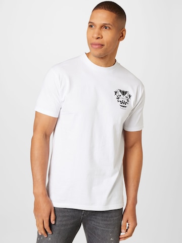 T-Shirt Obey en blanc : devant