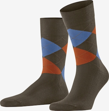 FALKE Socken 'Sensitive Argyle' in Grün: Vorderseite