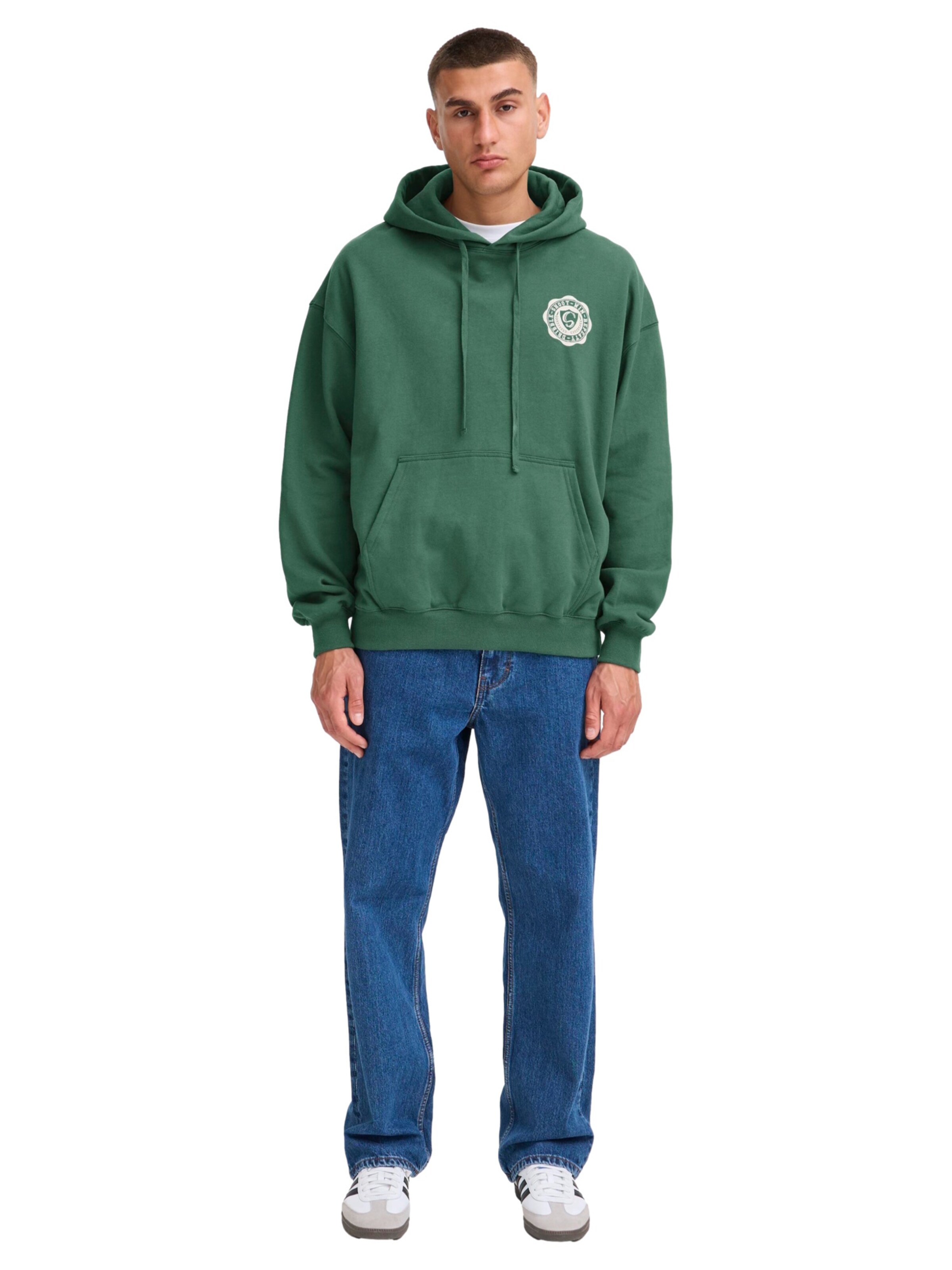 !Solid Sweater in Green