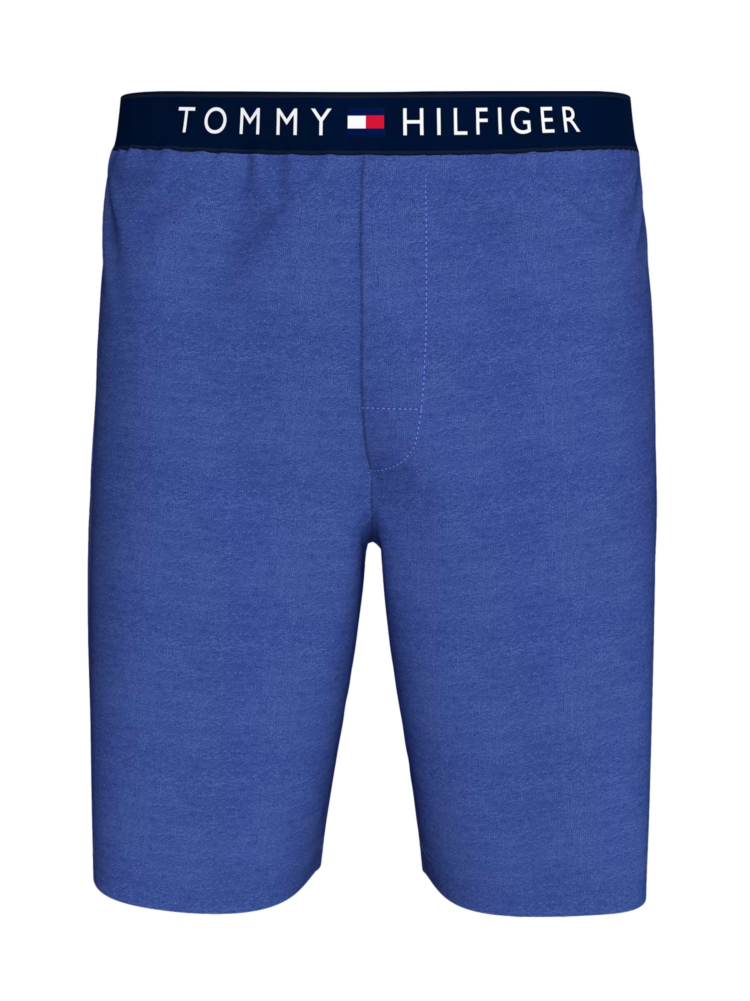 TOMMY HILFIGER Pyjamabroek in Blauw: voorkant