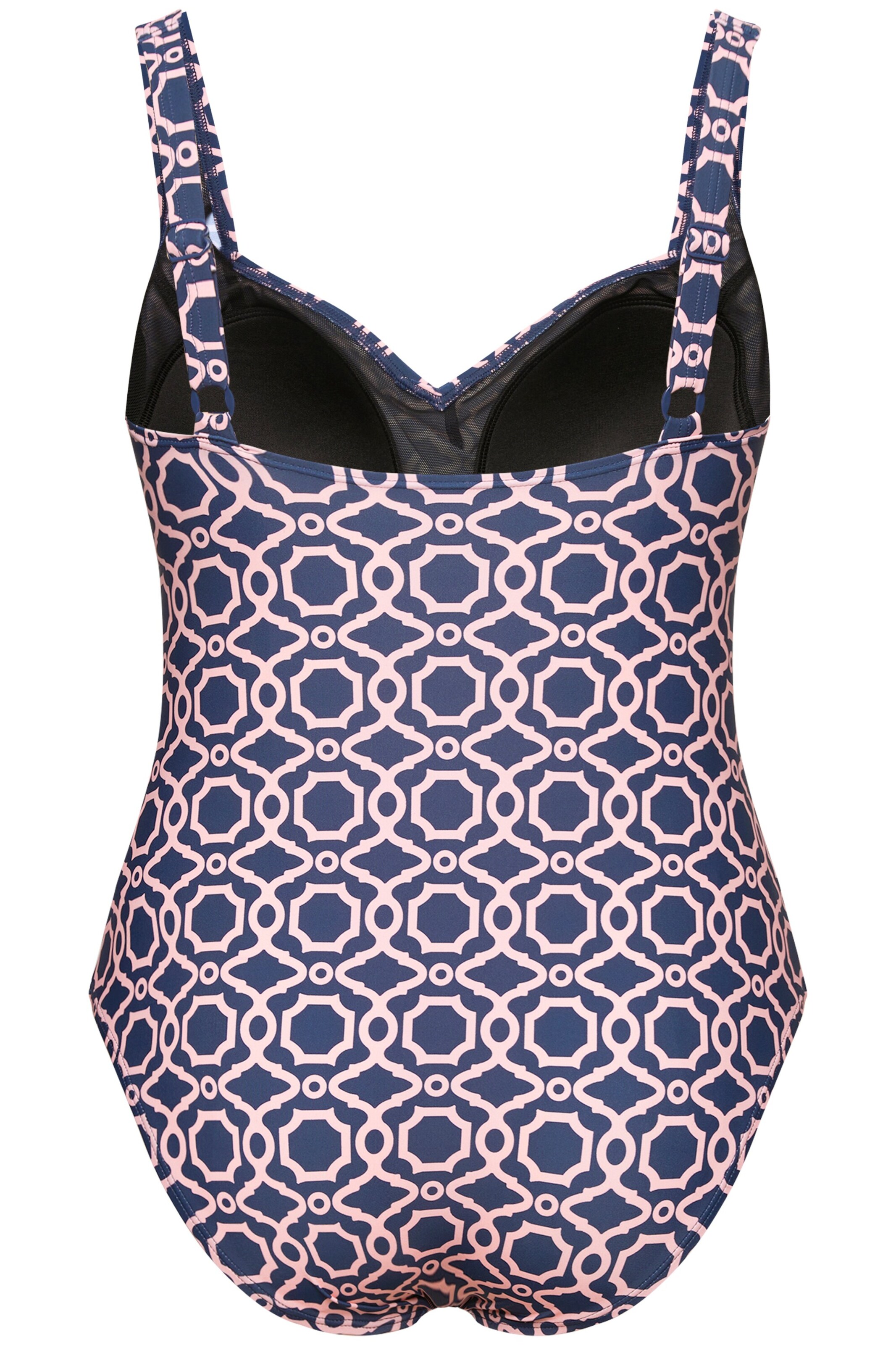 Ulla Popken Bustier Badpak in Gemengde kleuren