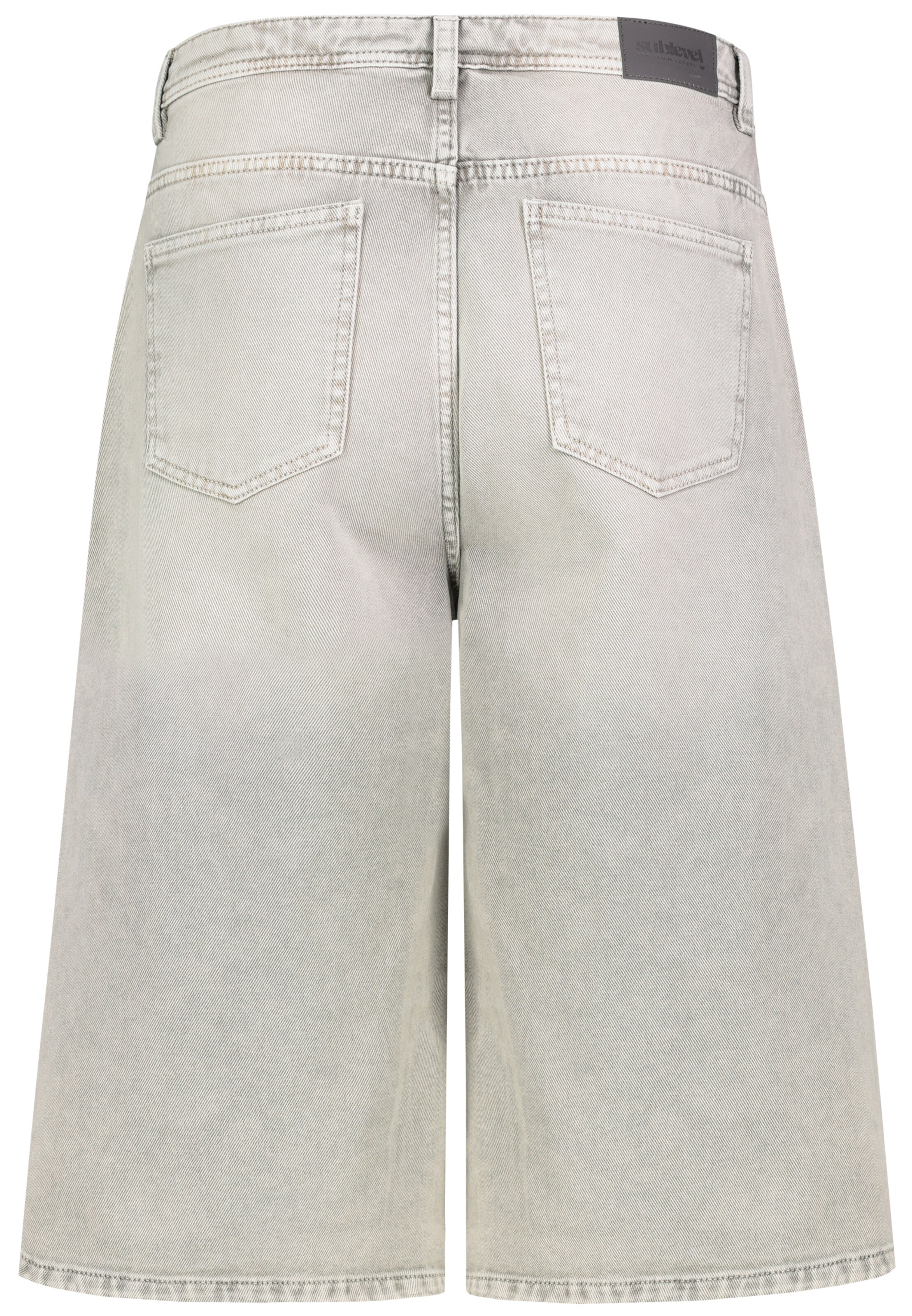 Sublevel Wide Leg Shorts in Grau