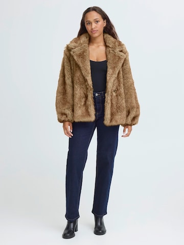 ICHI Between-Season Jacket 'IHFAZOCA' in Beige