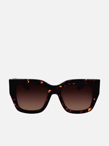 FERRAGAMO Zonnebril in Bruin