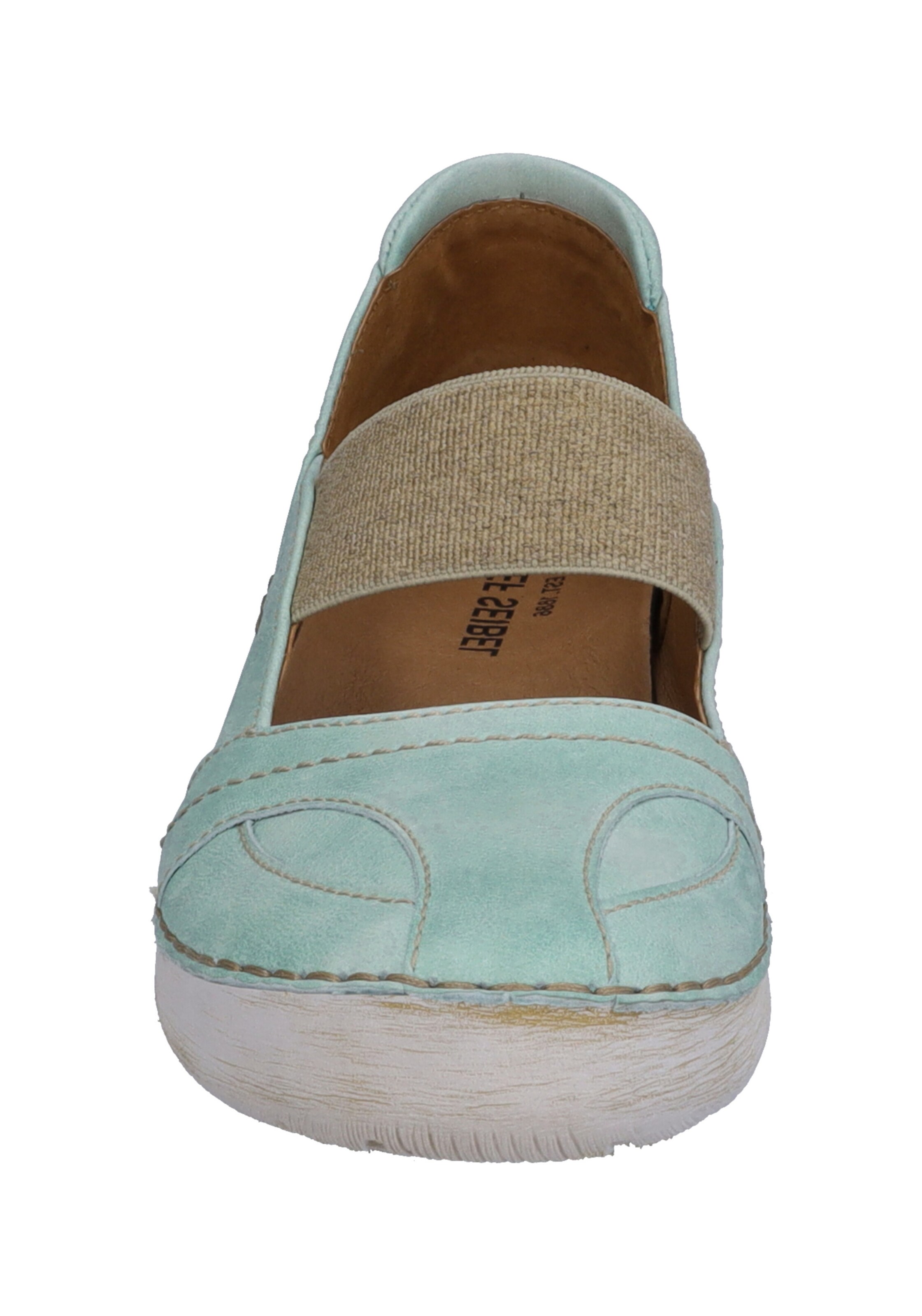 JOSEF SEIBEL Strap ballerina 'Fergey' in Green