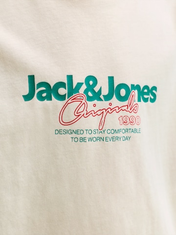 Jack & Jones Junior - Camiseta 'JORCASSIS' en blanco