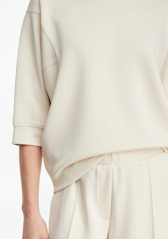 Sweat-shirt COMMA en beige