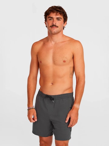 O'NEILL Kąpielówki 'O'neill Logo 16' w kolorze szary: przód