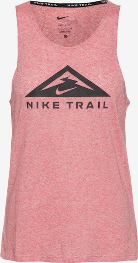 NIKE Sportsoverdel 'Trail' i pink-meleret / sort, Produktvisning