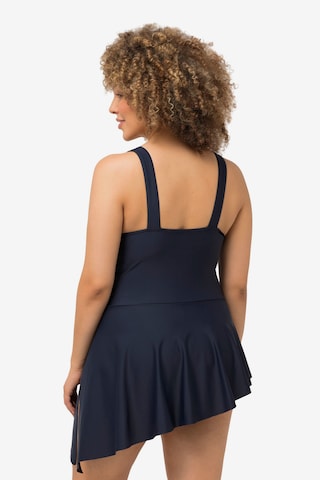 Ulla Popken Bustier Tankini in Blau