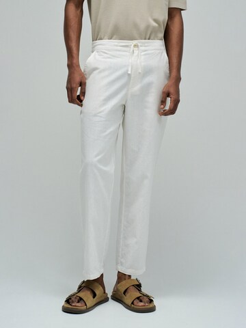 Salsa Jeans Regular Broek in Wit: voorkant