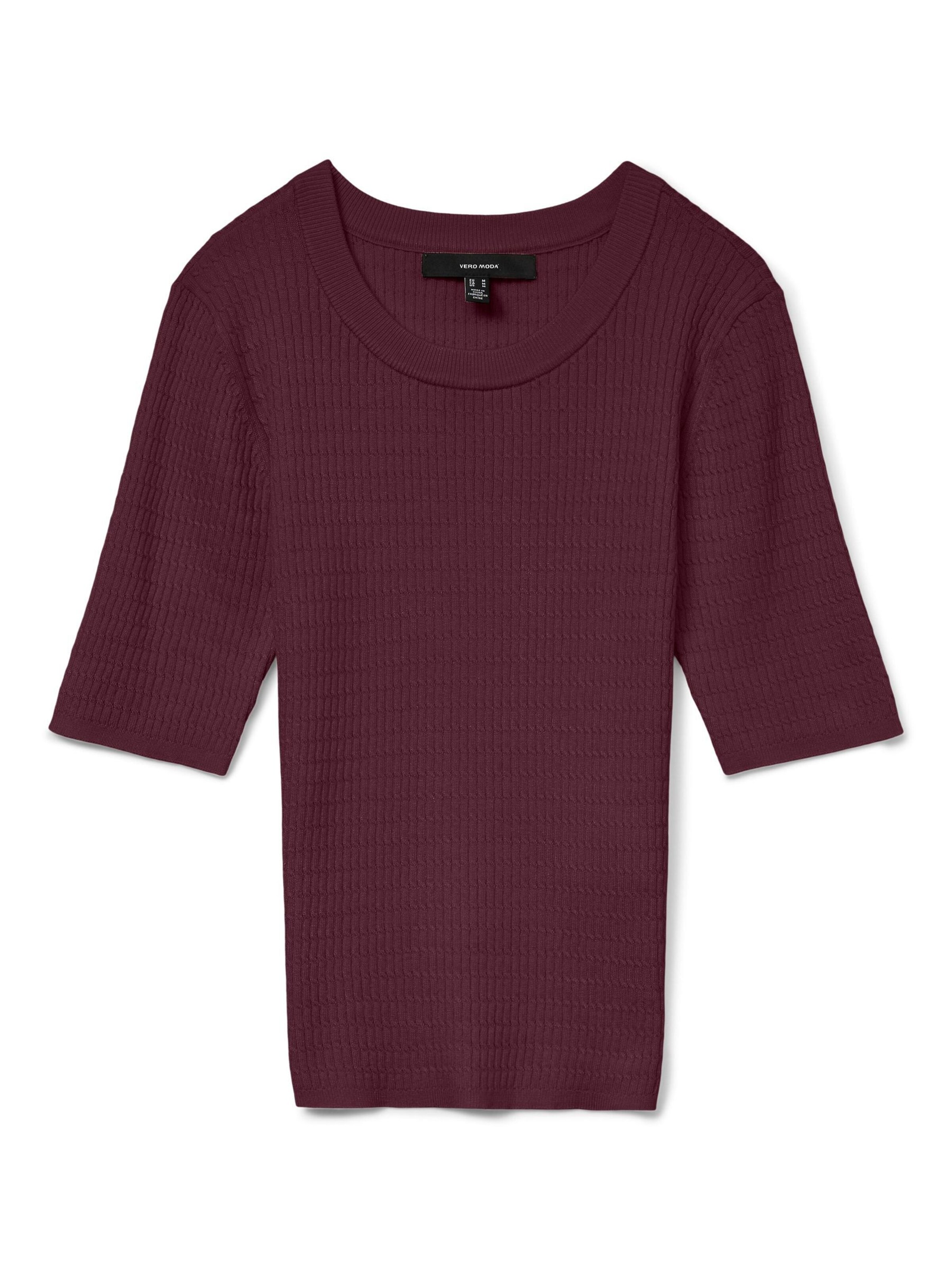 VERO MODA Sweater 'VMSILJE' in Red: front