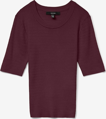 VERO MODA Pullover 'VMSILJE' in Rot: Vorderseite