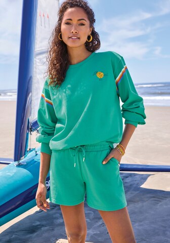 BENCH Sweatshirt i grøn