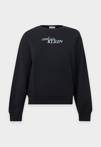 Calvin Klein Jeans Суичър в черно: отпред