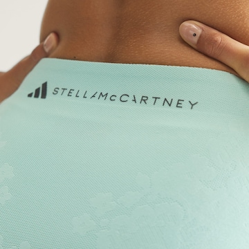Skinny Pantaloncini intimi sportivi di ADIDAS BY STELLA MCCARTNEY in verde