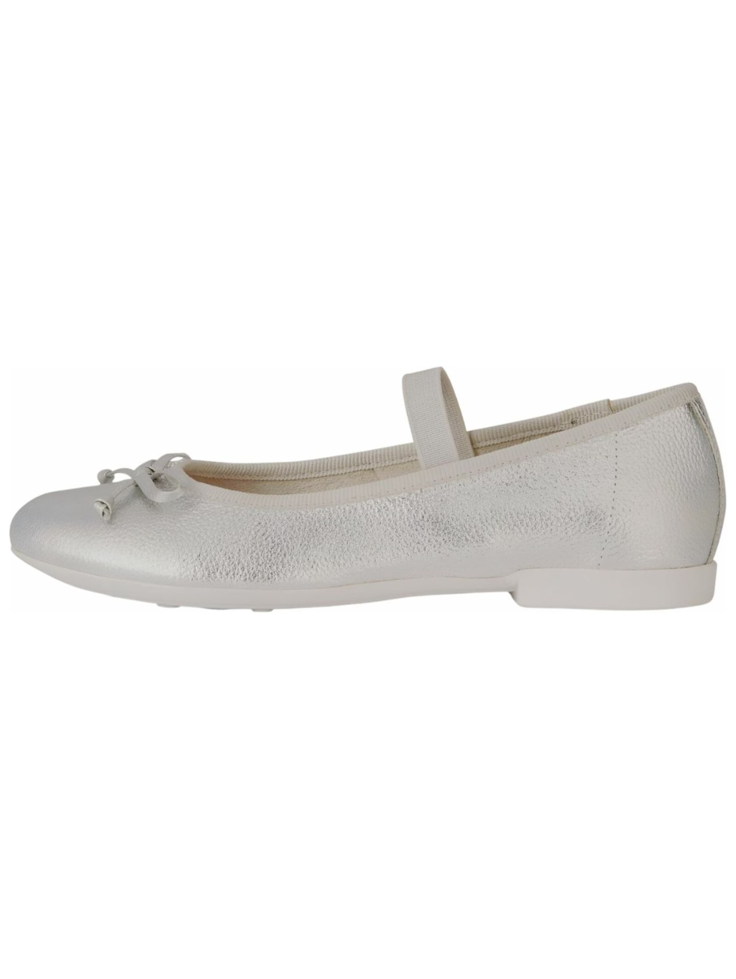 GEOX Ballet Flats in Silver