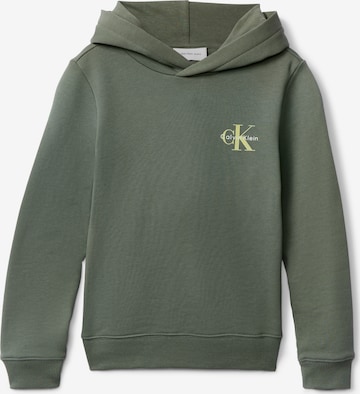 Calvin Klein Jeans Свитшот в Зеленый: спереди
