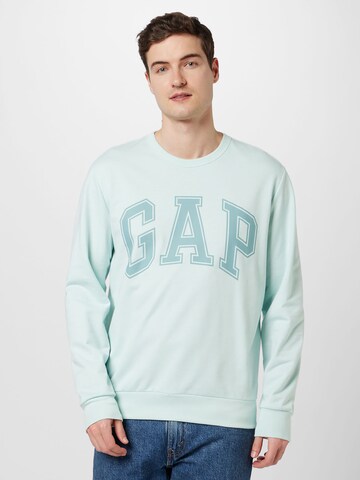 GAP Sweatshirt in Blue: front