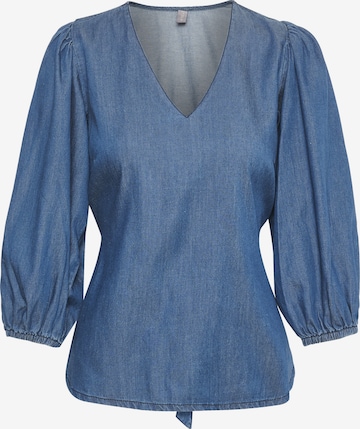 CULTURE Bluse 'Arpa' in Blau: predná strana