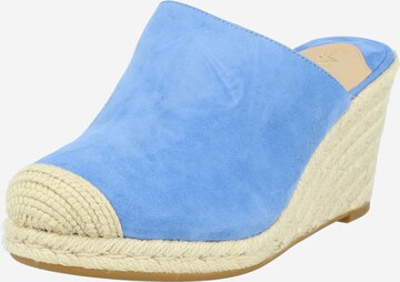 Lauren Ralph Lauren Mules 'PENNIE' in Blue: front