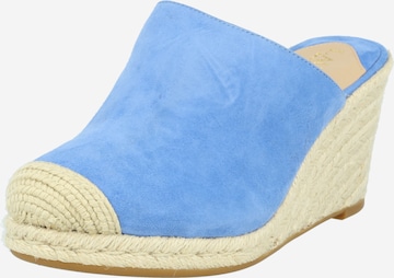 Lauren Ralph Lauren - Zapatos abiertos 'PENNIE' en azul: frente