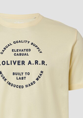 s.Oliver Shirt in Geel