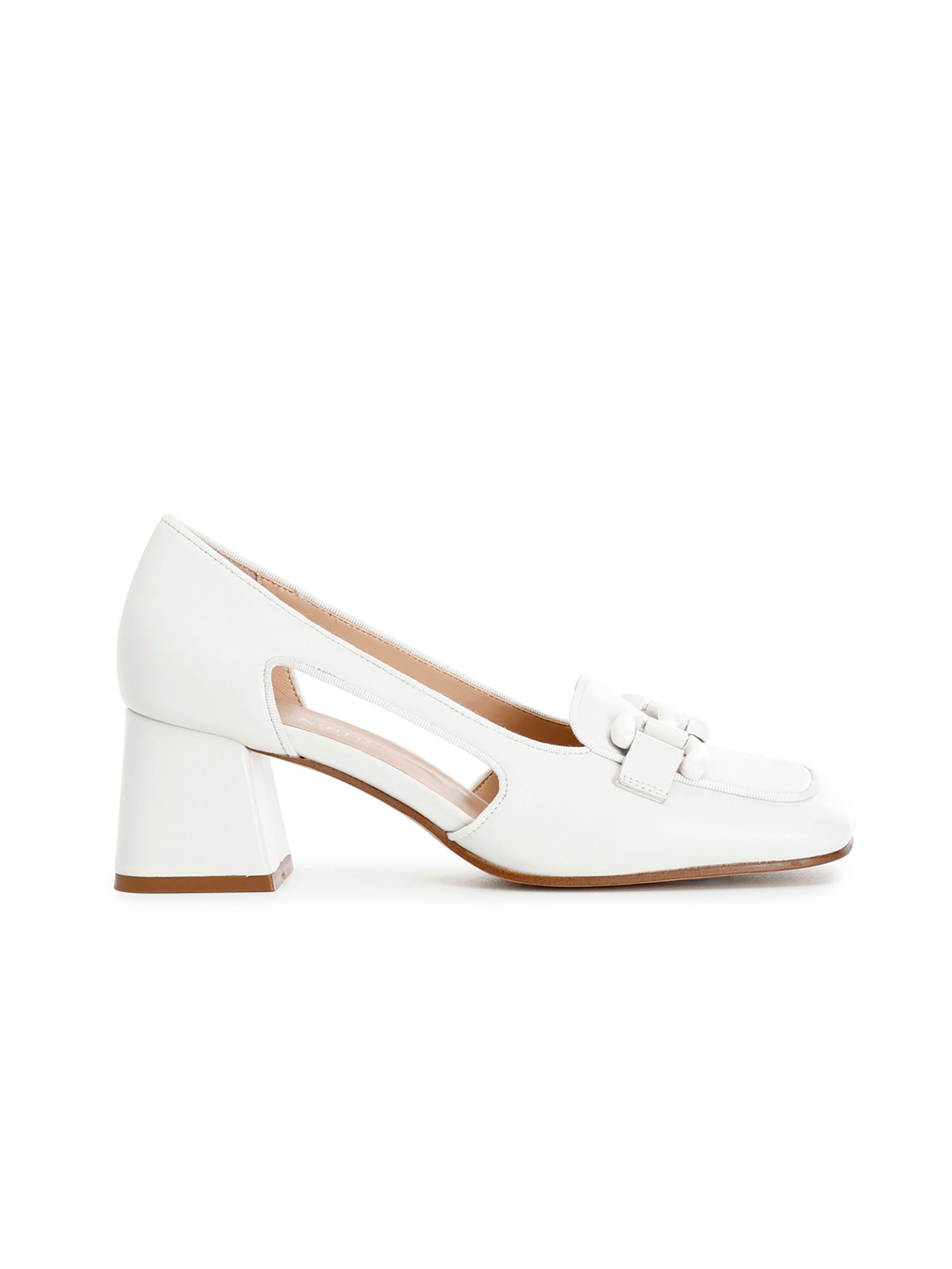 Décolleté di CAFè NOIR in bianco