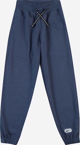 NIKE Regular Sportbroek in Blauw: voorkant