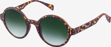 Lunettes de soleil 'Retro Funk' MSTRDS en marron : devant