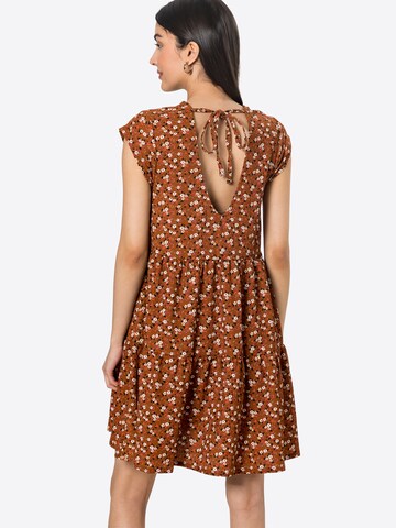 Stitch and Soul Dress in Brown