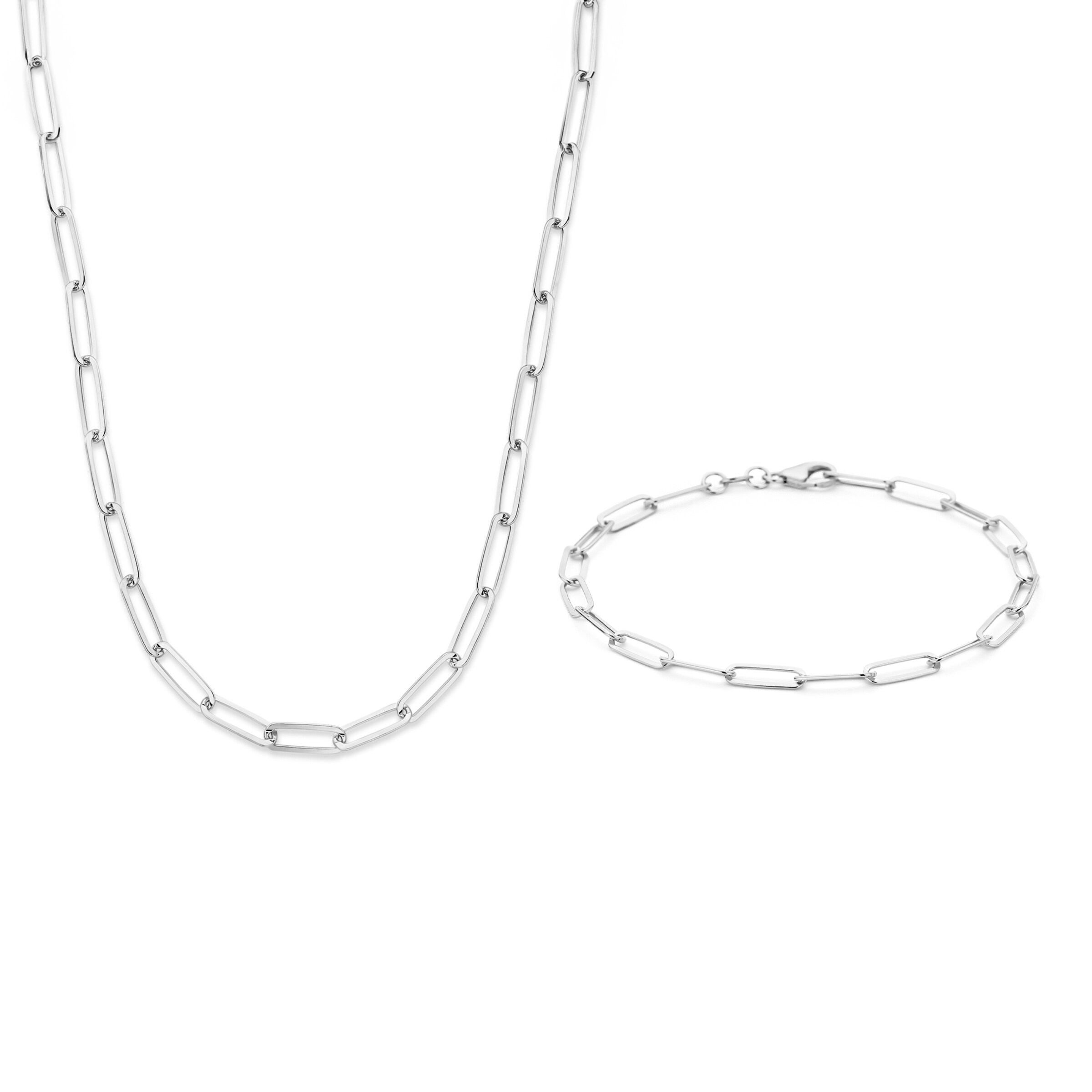 Parte di Me Sieraden set in Zilver: voorkant