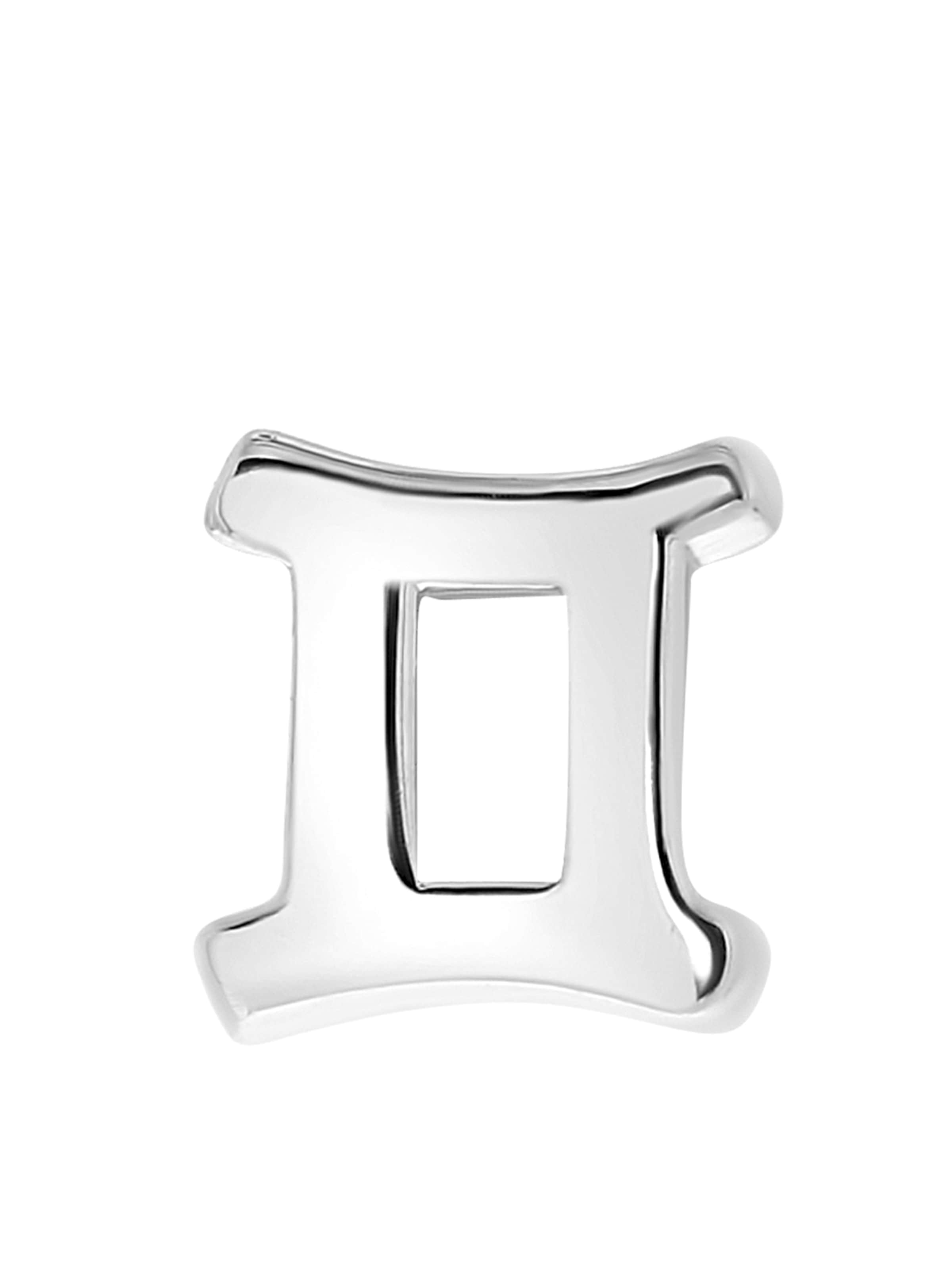 Lucardi Hangers in Zilver: voorkant