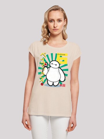 F4NT4STIC Shirt in Beige: front