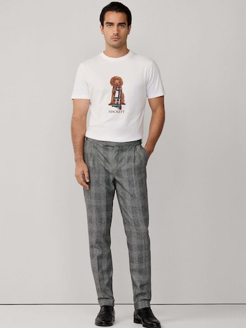 Maglietta 'Heritage Happy' di Hackett London in bianco