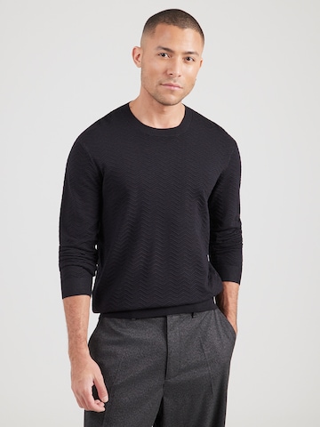 ARMANI EXCHANGE Svetr – modrá: přední strana