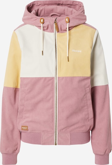 Iriedaily Välikausitakki värissä keltainen / syreeni / valkoinen, Tuotenäkymä