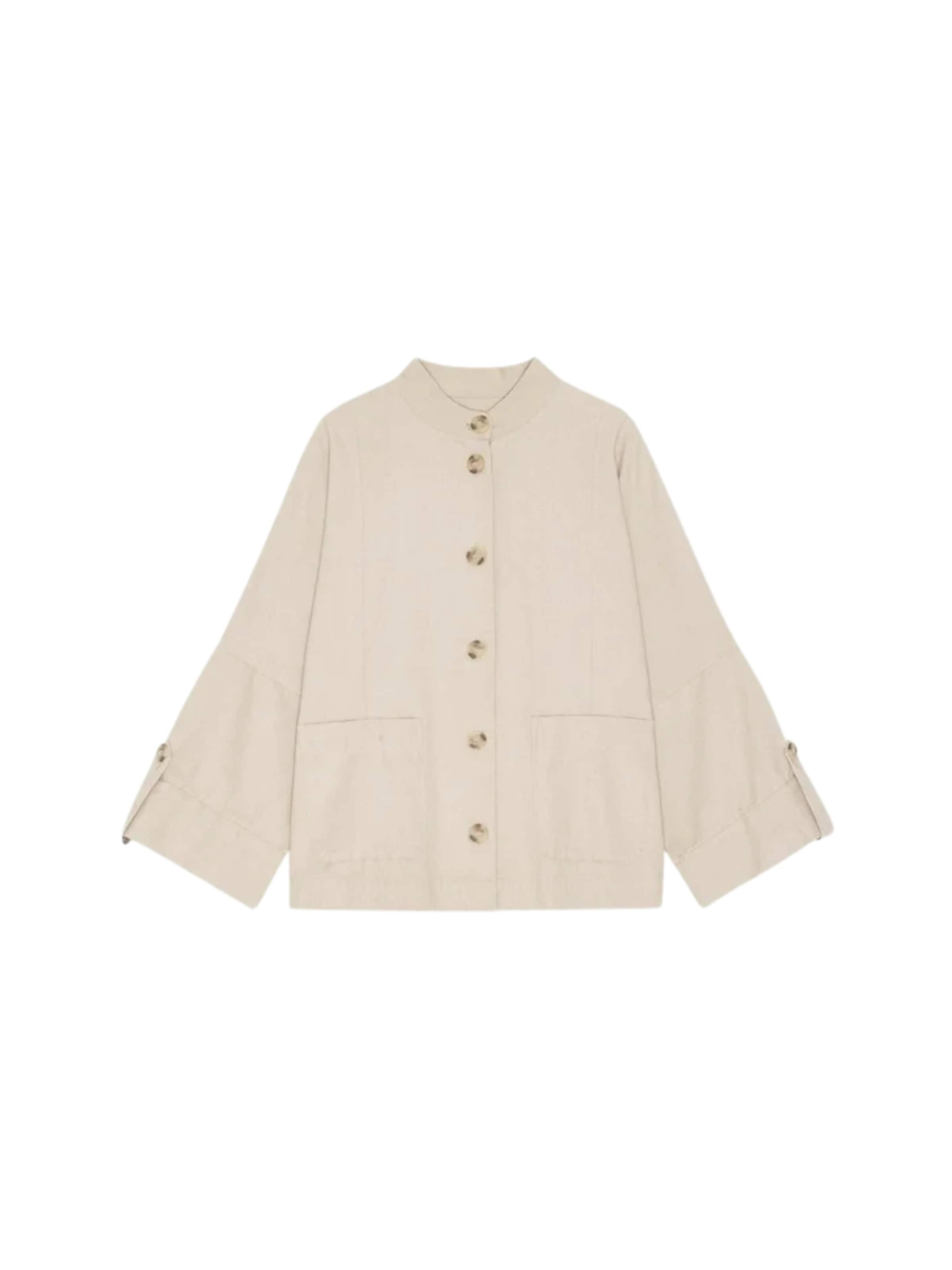 Veste mi-saison ' bloom ' moshi moshi mind en beige : devant