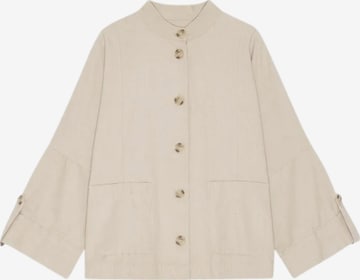 moshi moshi mind Välikausitakki ' bloom ' värissä beige: etupuoli