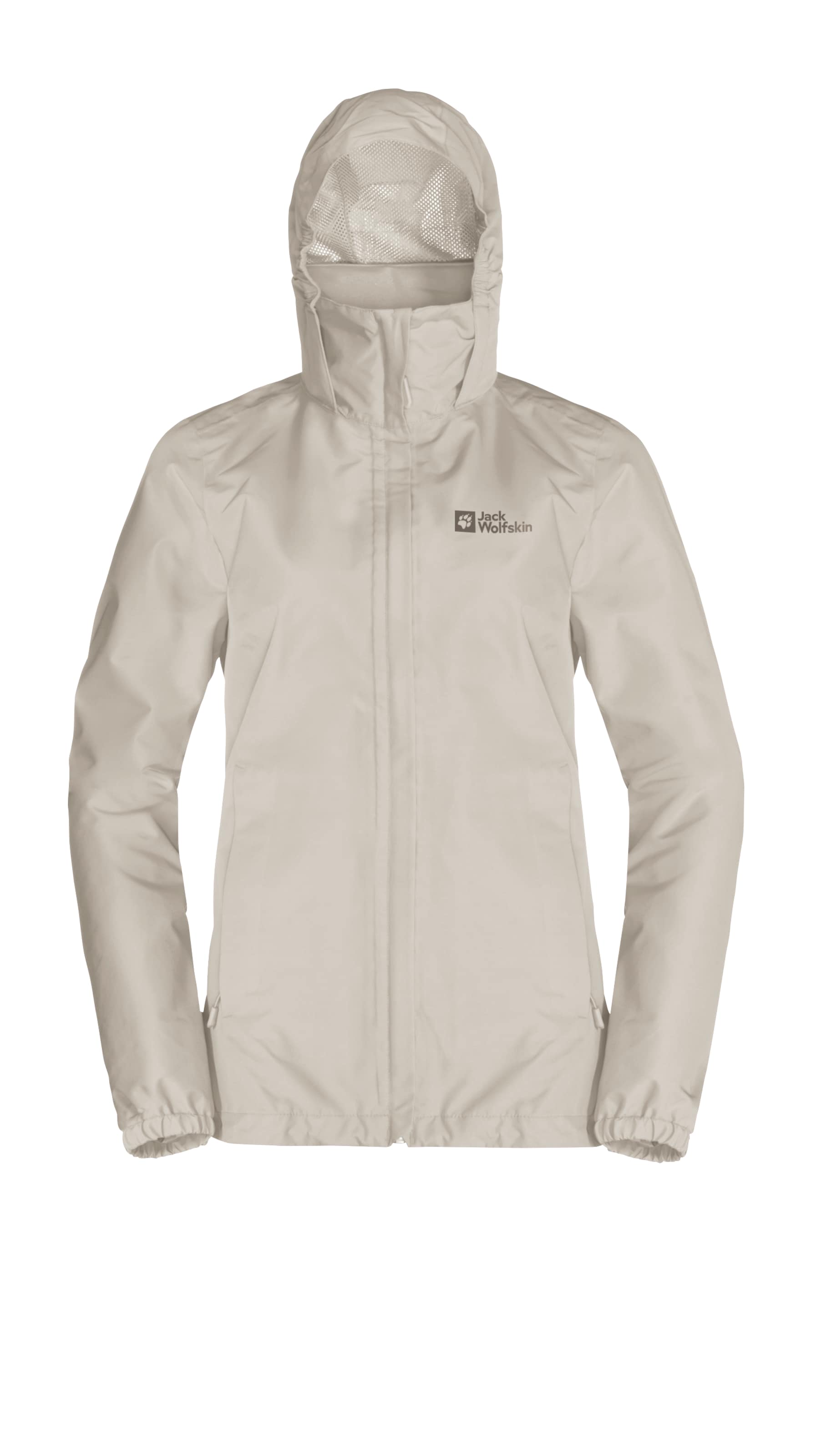 JACK WOLFSKIN Funktionsjacke in Grau: Vorderseite