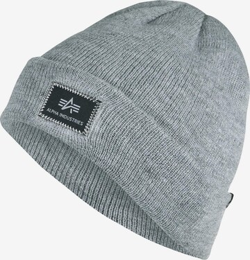 Bonnet 'X-Fit' ALPHA INDUSTRIES en gris : devant