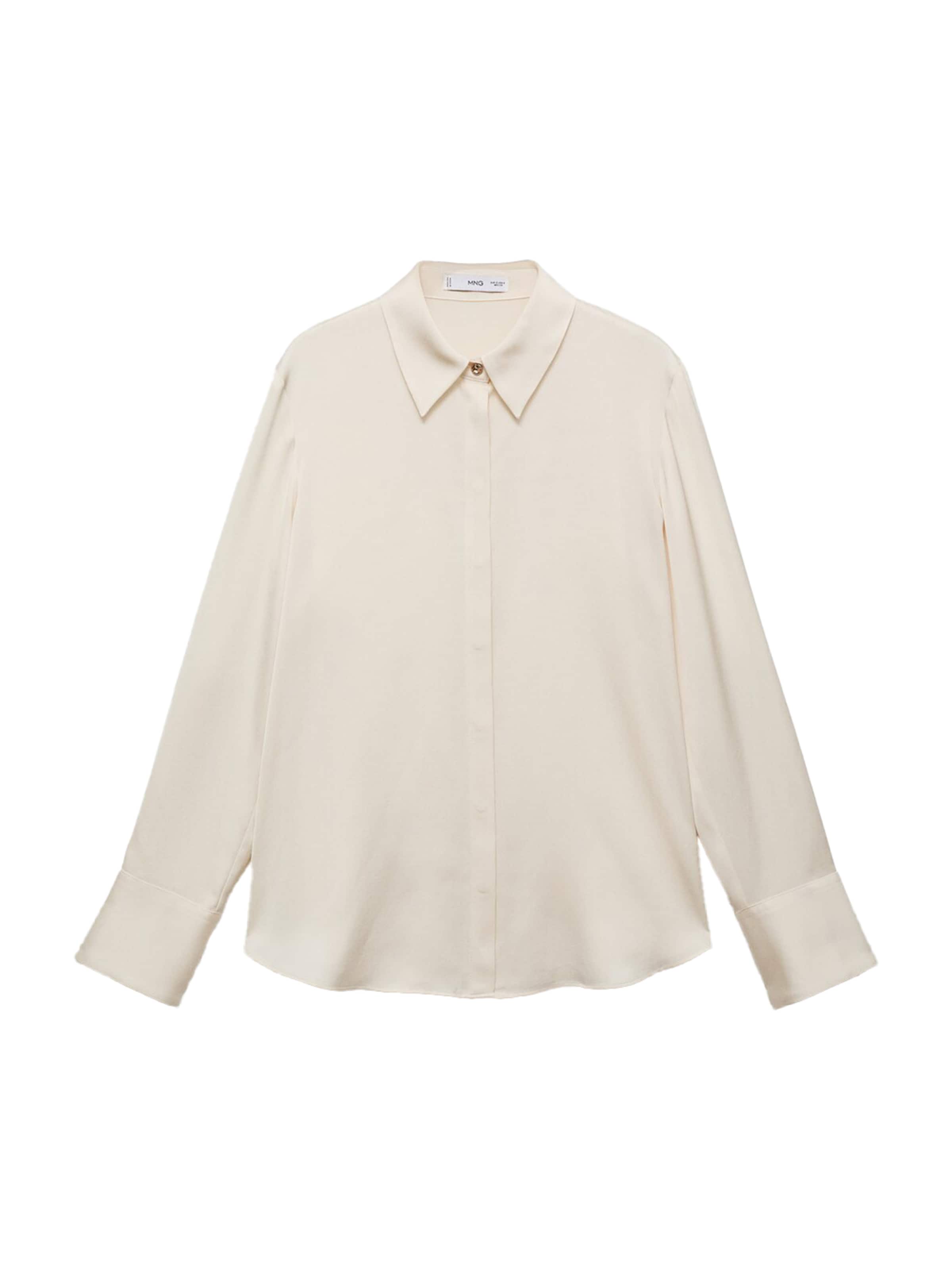 MANGO Blus 'IDEALE' i beige: framsida