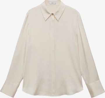 MANGO Pusero 'IDEALE' värissä beige: etupuoli
