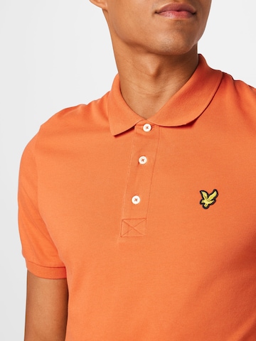 oranžinė Lyle & Scott Marškinėliai