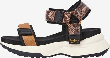 Pepe Jeans Sandale ' VENUS NATURE ' in Braun: predná strana