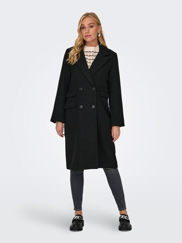 ONLY Ανοιξιάτικο και φθινοπωρινό παλτό 'Monika' σε μαύρο: μπροστά