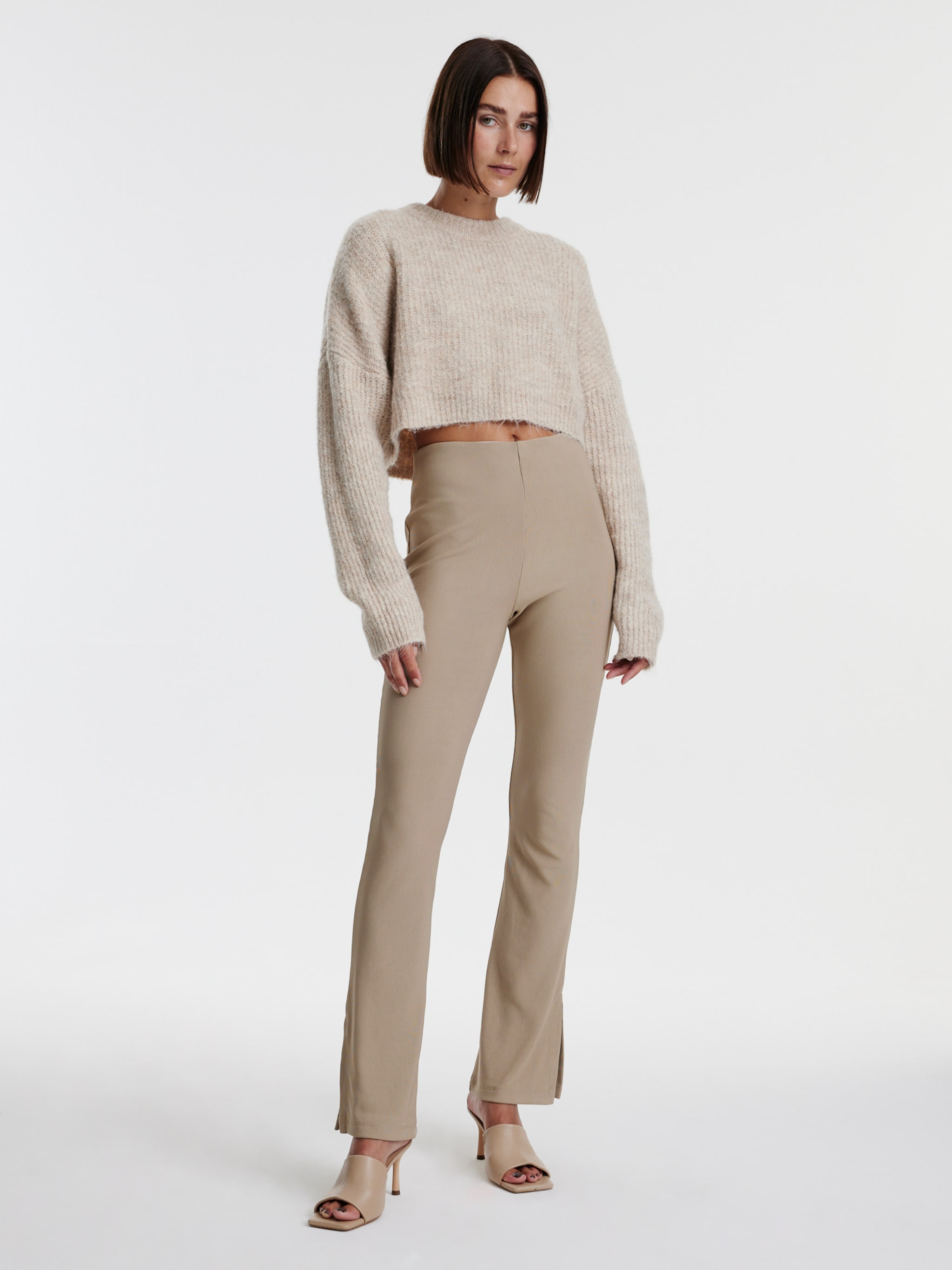EDITED Producten Broek 'Zihna' Beige