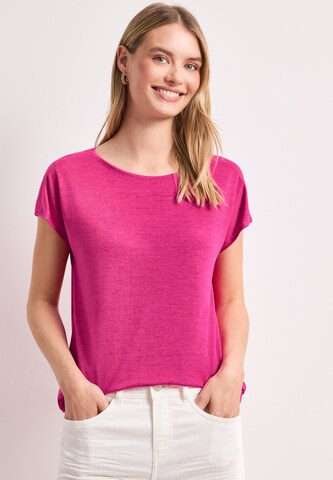 STREET ONE Shirt in Pink: front