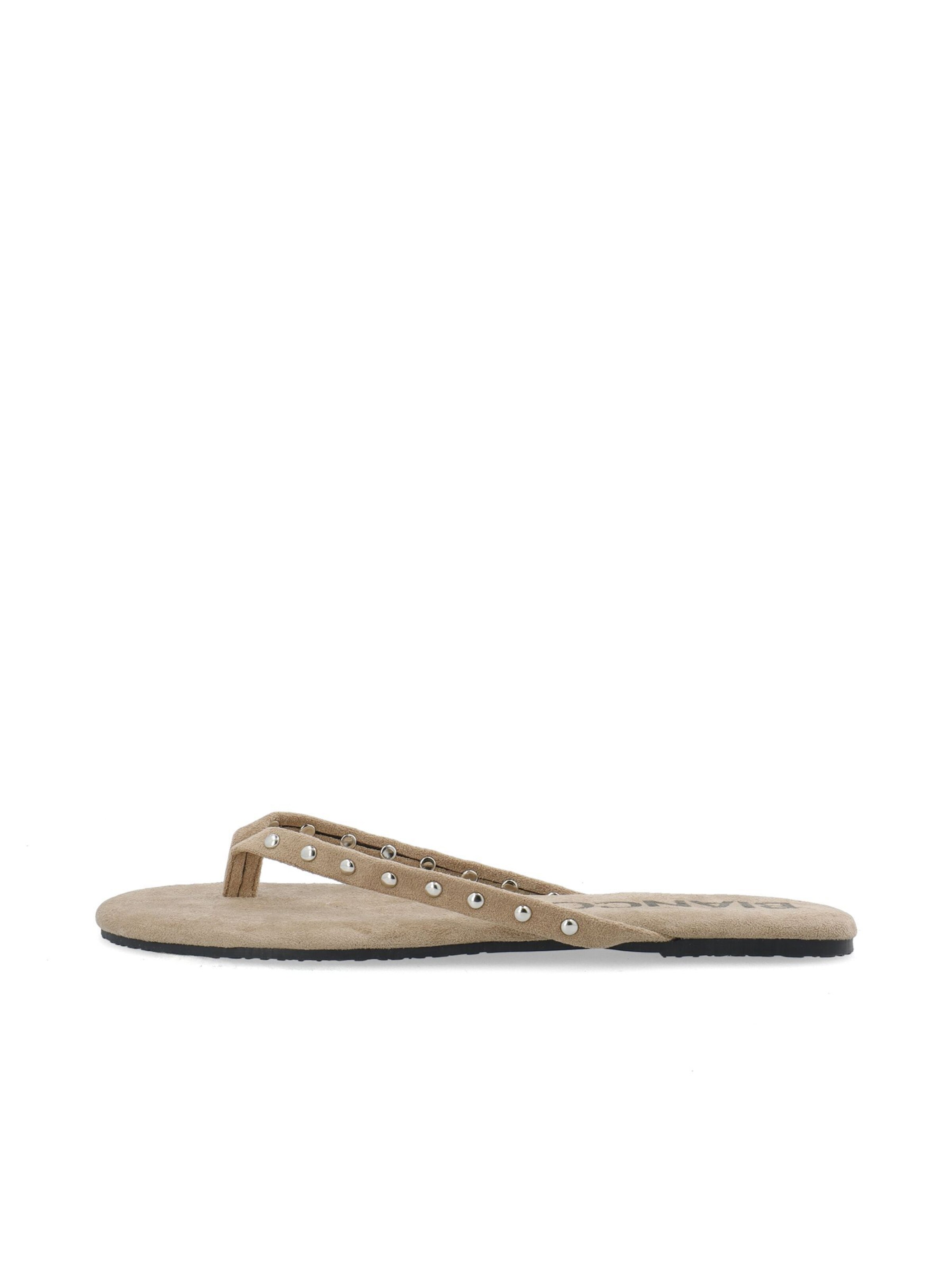 Bianco T-bar sandals 'Mexico' in Beige: front
